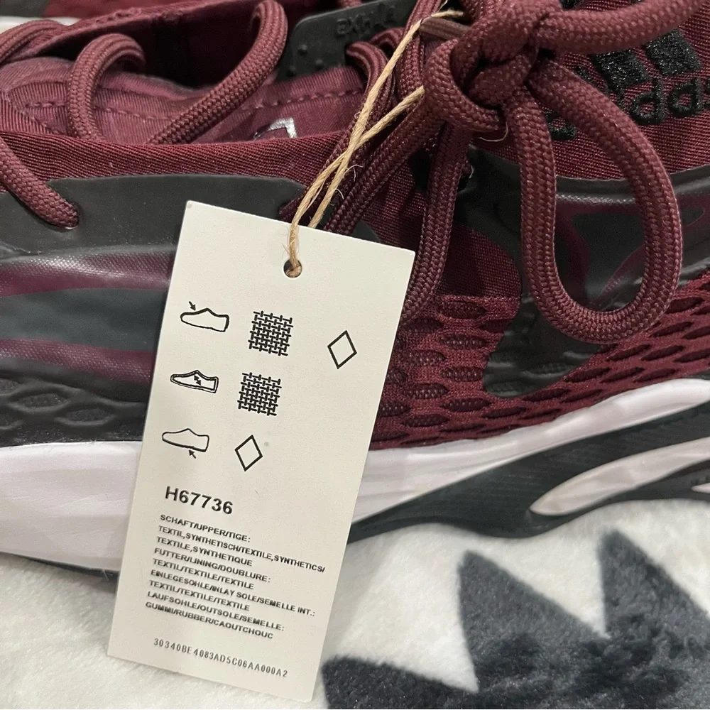Adidas Exhibit A Maroon Sneakers [H67736]